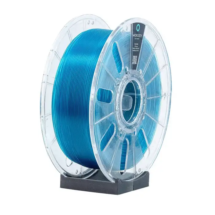 Microzey 1.75 Mm Şeffaf Buz Mavisi Pla Pro Max Filament 1KG