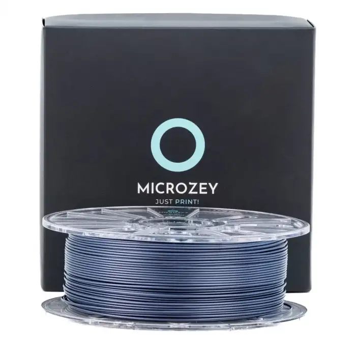 Microzey 1.75 Mm Gümüş Mavi Pla Pro Hyper Speed Filament 1KG