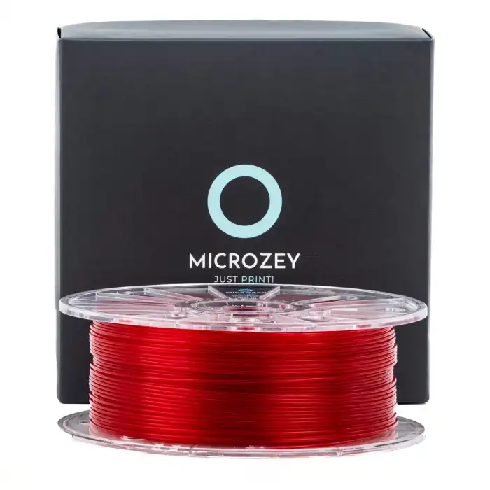 Microzey 1.75 Mm Şeffaf Fuşya Pla Pro Hyper Speed Filament 1KG
