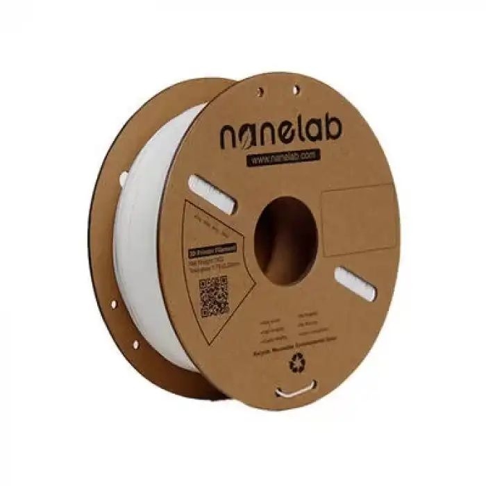 Nanelab Beyaz TPU (Esnek) Filament - 1 Kg - 1.75mm