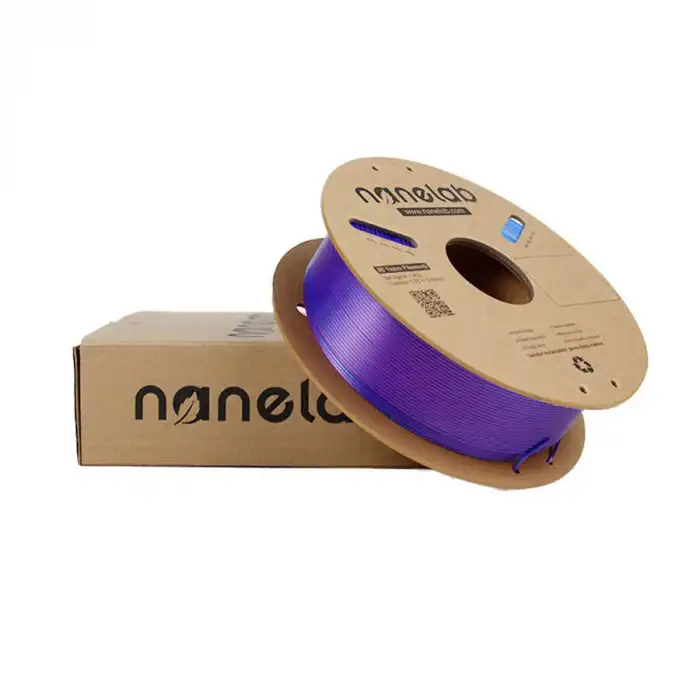 Nanelab Çift Renkli Silk PLA Filament - Mavi - Fuşya - 1.75mm - 1Kg
