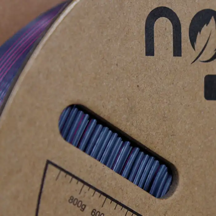 Nanelab Çift Renkli Silk PLA Filament - Siyah-Kırmızı - 1.75mm - 1Kg