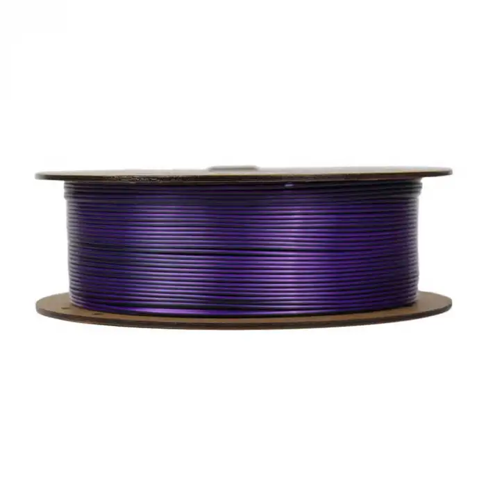 Nanelab Çift Renkli Silk PLA Filament - Siyah - Mor - 1.75mm - 1Kg