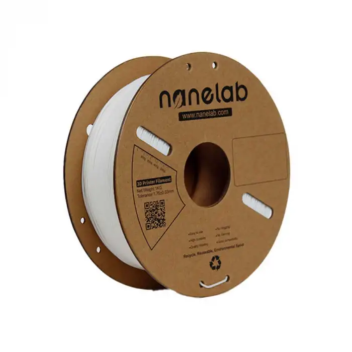Nanelab Matte Beyaz PLA Filament - 1.75mm - 1Kg