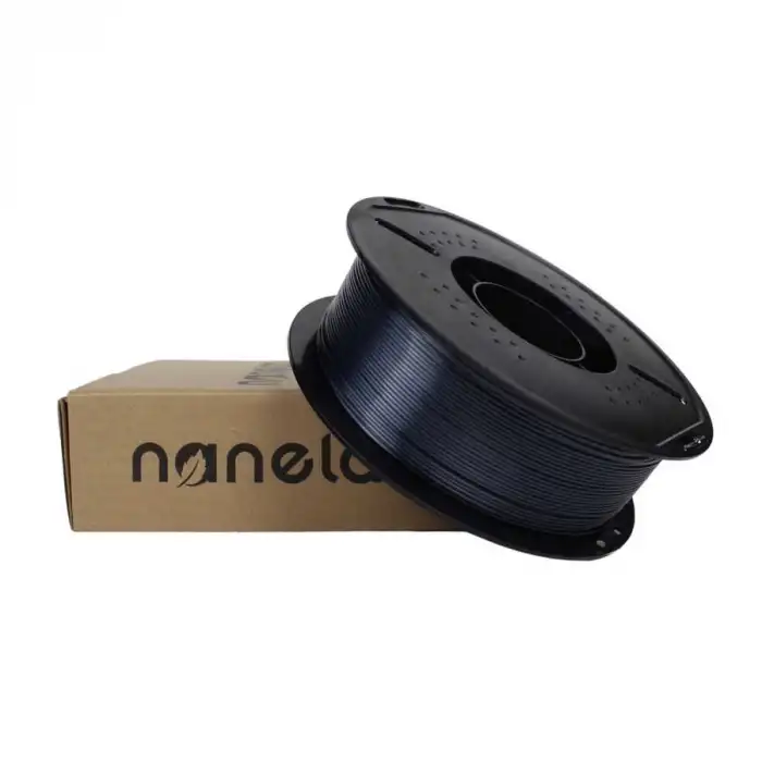 Nanelab Siyah Silk PLA Filament - 1.75mm - 1Kg