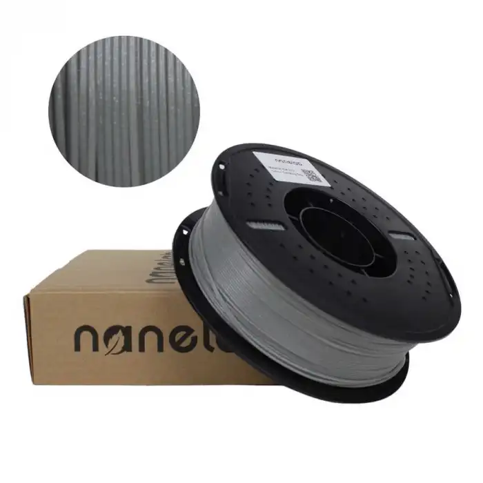 Nanelab Twinkling Gri Simli PLA Filament - 1.75mm - 1Kg