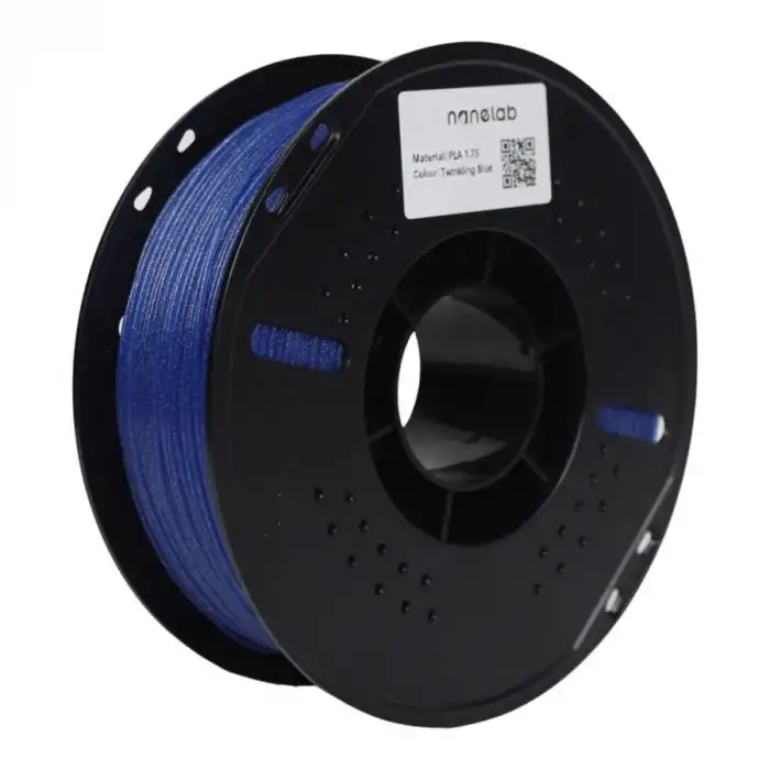 Nanelab Twinkling Mavi Simli PLA Filament - 1.75mm - 1Kg