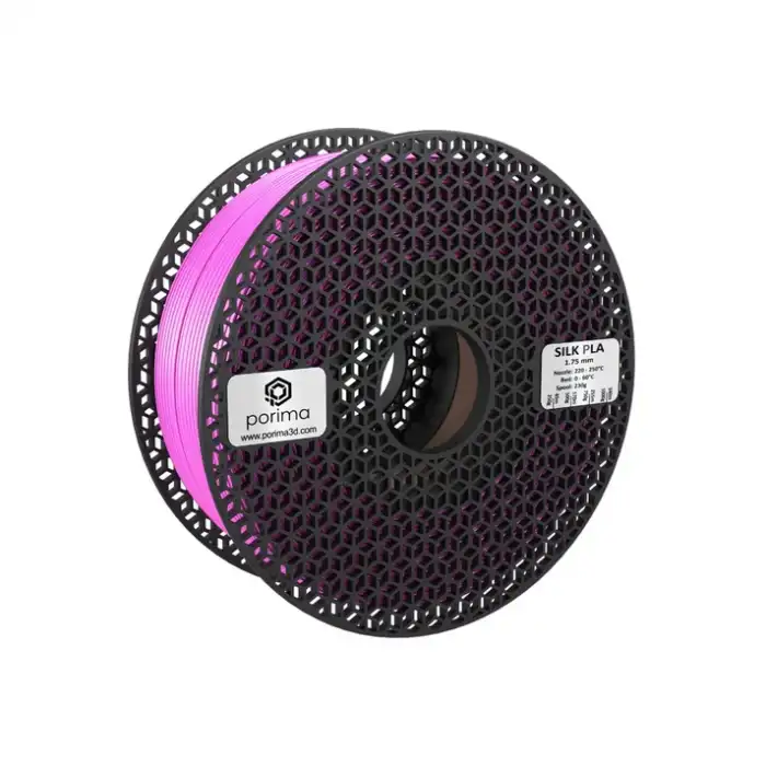 Porima Silk PLA Filament- Magenta
