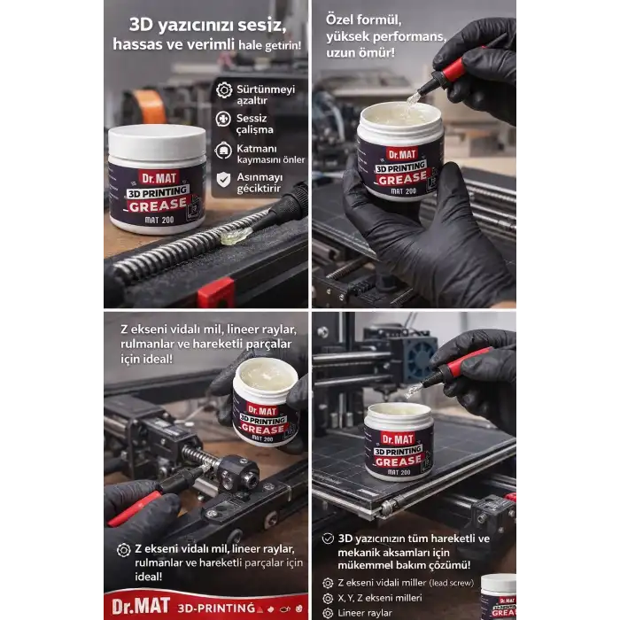 Silikon Gres MAT 200 100 GR