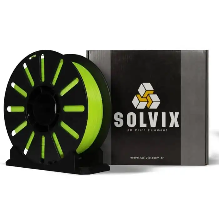 Solvix PLA/PHA Floresan Sarı Filament 1kg