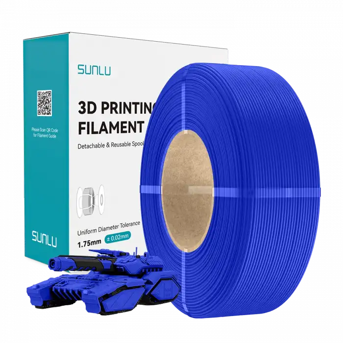 Sunlu Refill PLA Klein Mavi - 1kg 1.75mm