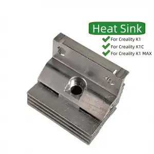 Creality K1C, K1 Max Hotend Soğutucu Blok - Quick Swap Nozzle Uyumlu