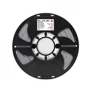Elas 3D Gümüş Gri PLA PRO 1KG Filament