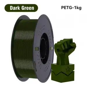 Koyu Yeşil PETG Filament 1.75 mm 1 kg - KINGROON Basic
