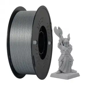 Metalik Gümüş PETG Filament 1.75 mm 1 kg - KINGROON Basic