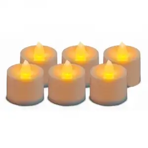 Ledli Yapay Mum (1 Adet)