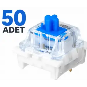 Mekanik Klavye Switch - Mavi - 50 ADET
