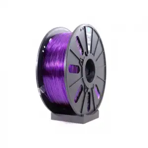 Microzey Şeffaf Mor Petg Filament 1Kg