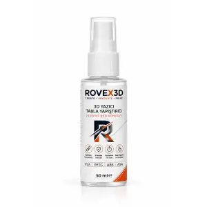 ROVEX3D - Çok Güç 3D Baskı Yapıştırıcısı-3D Yazıcı Tabla Yapıştırıcısı - 50ml