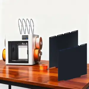 Snapmaker U1 Çift Taraflı Düşük Sıcaklık Soğuk Baskı Yüzeyi-Siyah-270x270mm