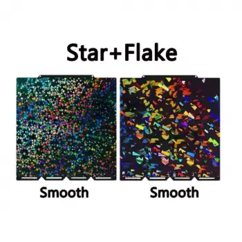 Snapmaker U1 Çift Taraflı Star + Flake Tabla 270x270mm