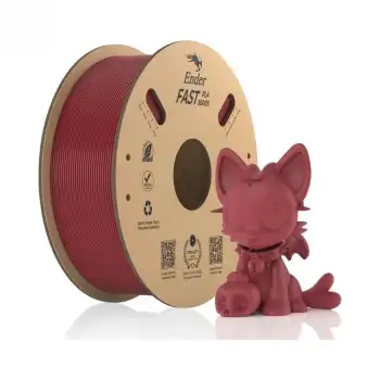 Creality Ender Fast PLA Filament Ateş Kırmızı 1.75mm 1kg