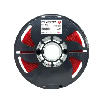 Elas 3D Kırmızı PLA PRO 1KG Filament