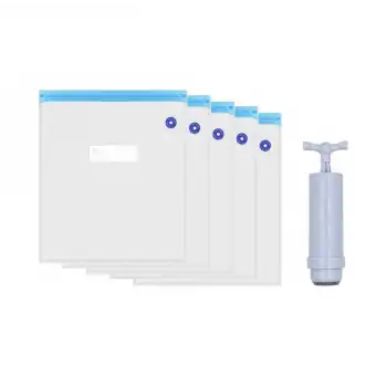 Filament Saklama Poşeti ve Vakum Pompa Kiti - 5 Poşet