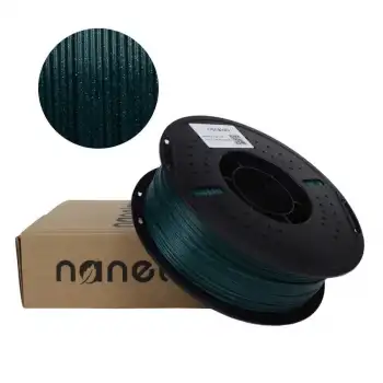 Nanelab Twinkling Yeşil Simli PLA Filament - 1.75mm - 1Kg