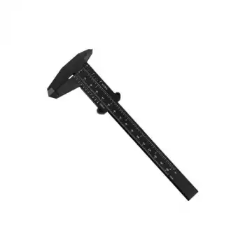 Plastik Kumpas 150mm - Siyah - 0.05mm