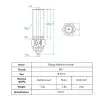 0.4mm Elegoo Neptun 4-4 Pro Pirinç Nozzle