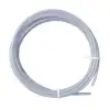 2.5x4mm Teflon Boru - Gri - 4 Metre Bambu Lab Uyumlu
