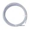 2.5x4mm Teflon Boru - Gri - 1 Metre Bambu Lab Uyumlu