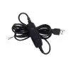 5V USB Dimmerli Erkek Kablo Siyah - 1,5 Metre