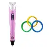 3D Printing Pen - 3D Baskı Kalemi - Pembe - Full Set