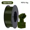 Koyu Yeşil PETG Filament 1.75 mm 1 kg - KINGROON Basic