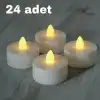 Ledli Yapay Mum 1 PAKET (24 Adet)