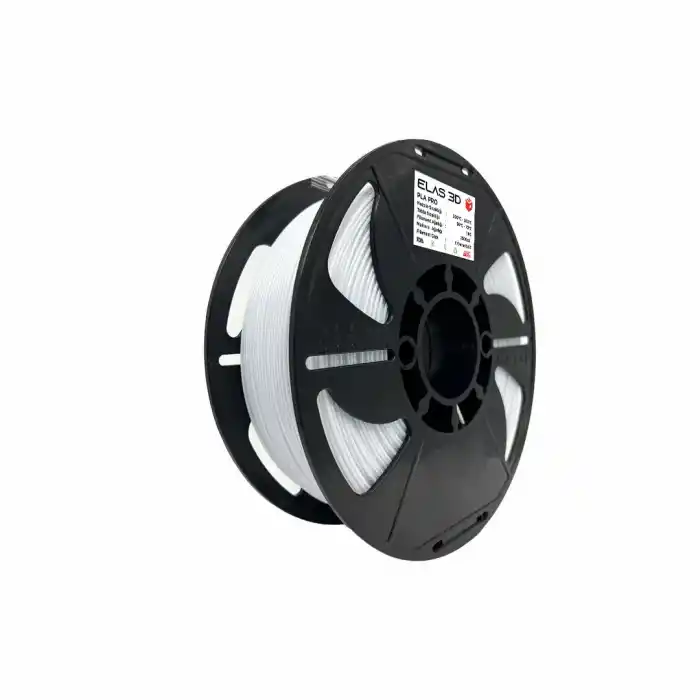 Elas 3D Beyaz PLA PRO 1KG Filament