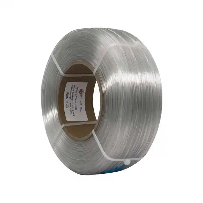 Elas 3D Pet-G Makaralı Filament Şeffaf 1.75mm 1kg