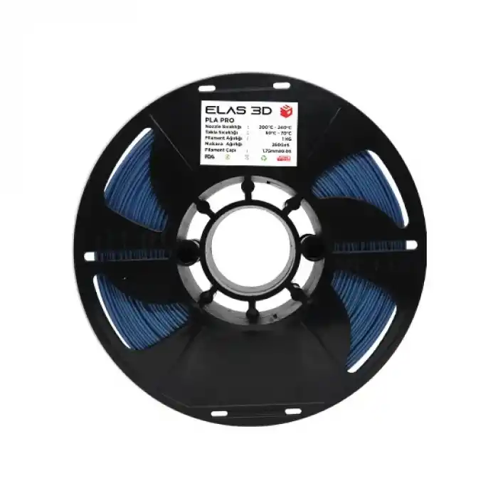 Elas 3D Sedefli Mavi PLA PRO 1KG Filament