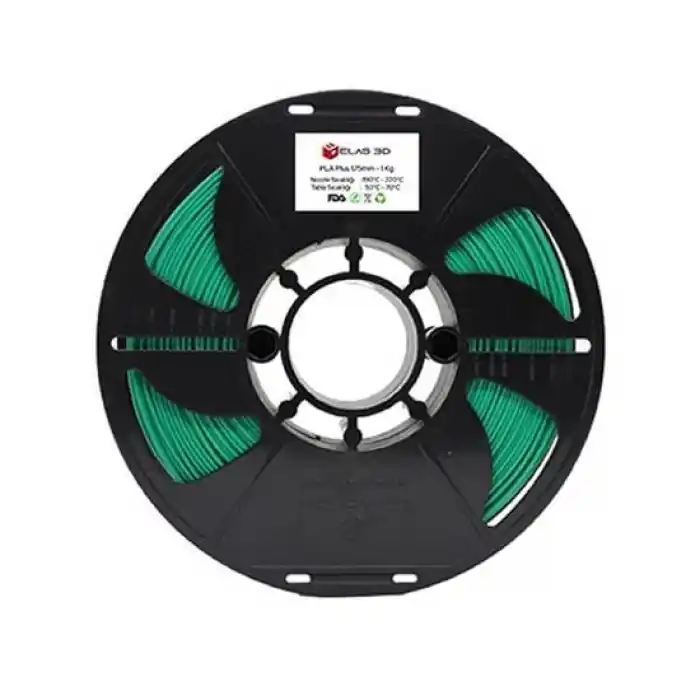 Elas Pla Plus Filament Yeşil 1.75mm 1kg