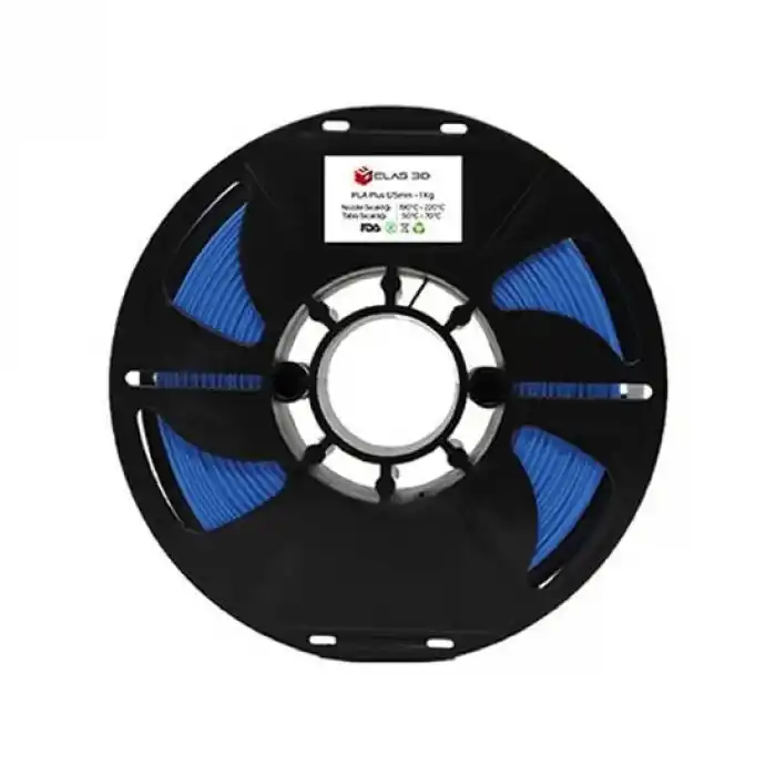 Elas Pla Plus Filament Mavi 1.75mm 1kg