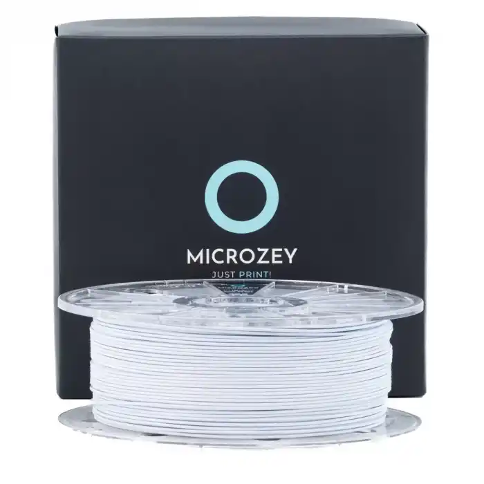Microzey 1.75 Mm Emaye Beyaz Pla Pro Hyper Speed Filament 1KG