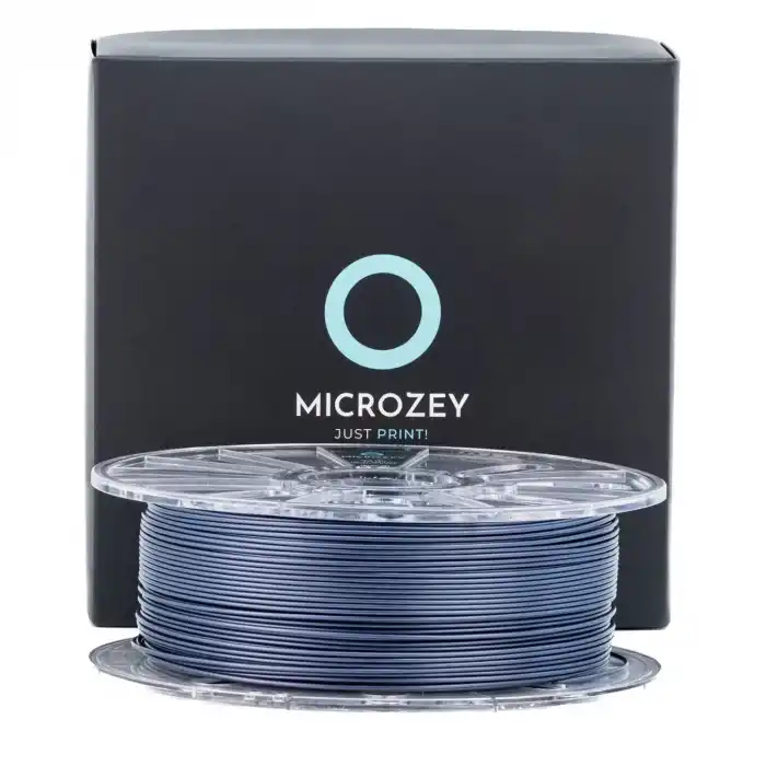 Microzey 1.75 Mm Gümüş Mavi Pla Pro Hyper Speed Filament 1KG