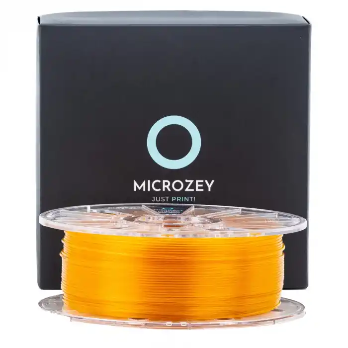 Microzey 1.75 Mm Şeffaf Sarı Pla Pro Hyper Speed Filament 1KG