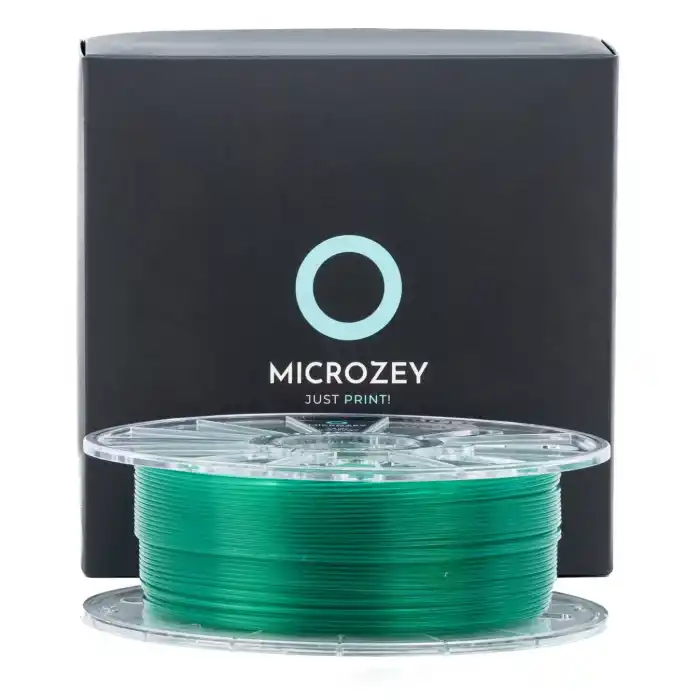 Microzey 1.75 Mm Şeffaf Yeşil Pla Pro Hyper Speed Filament 1KG