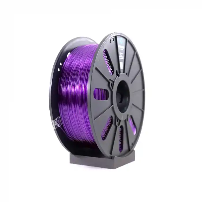 Microzey Şeffaf Mor Petg Filament 1Kg