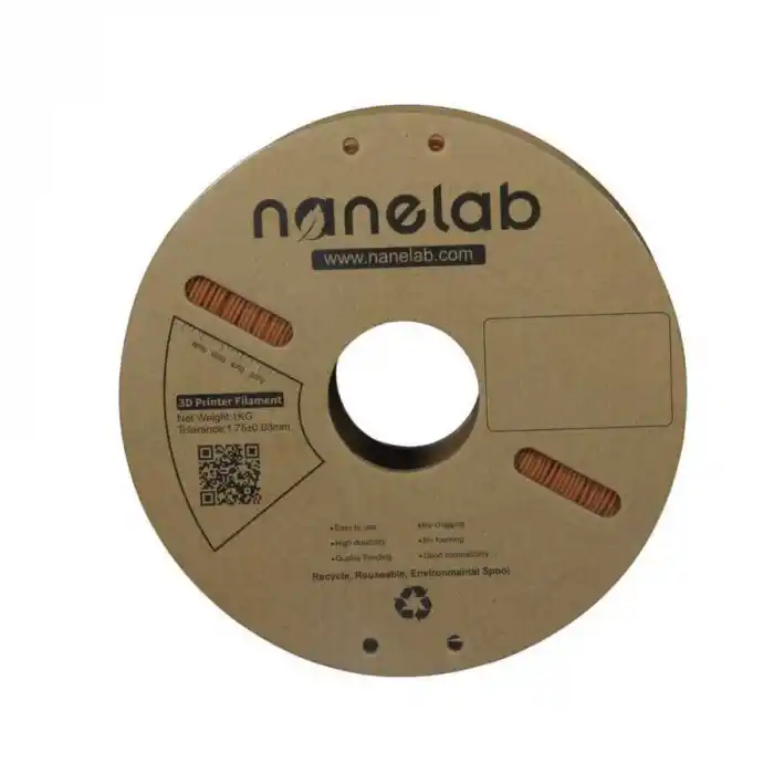 Nanelab Hyper PLA Kahverengi Filament - 1.75mm - 1Kg