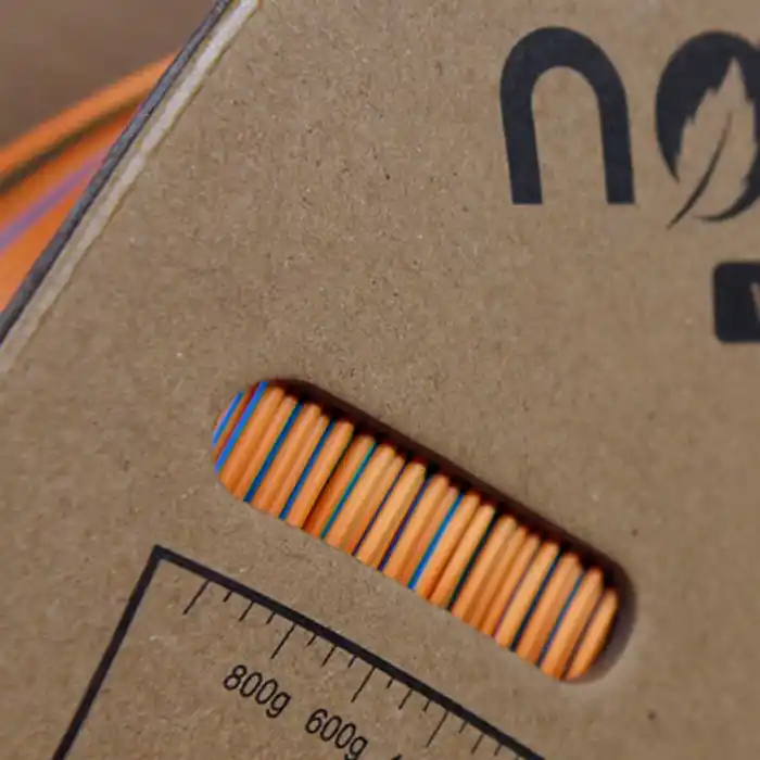 Nanelab Üç Renk Silk PLA Filament - Mavi-Yeşil-Turuncu - 1.75mm - 1Kg