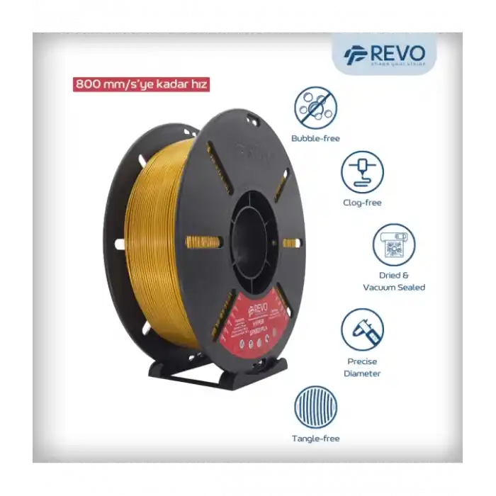 RevoFilament Hyper Pla Filament Altın 1.75mm 1kg